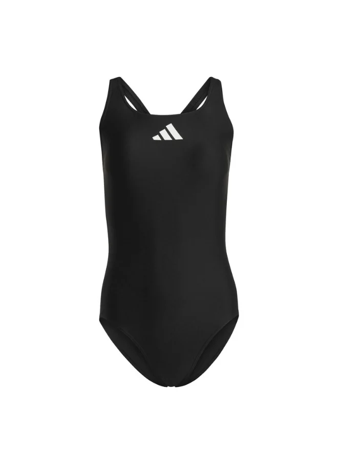 اديداس adidas 3 BARS SUIT Black Swim SWIMWEAR for Women - 26"