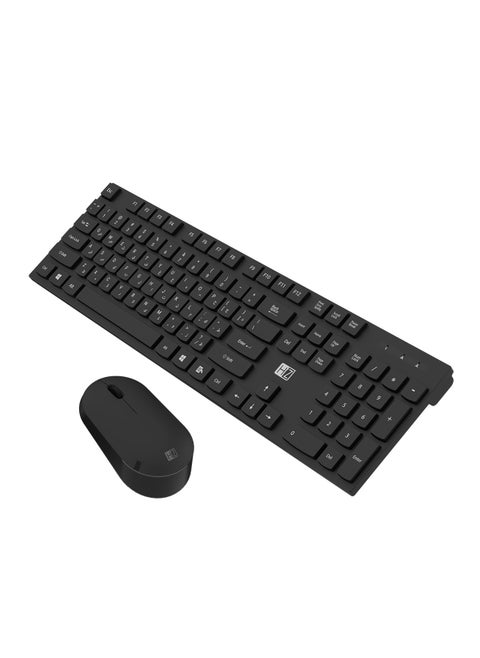 Wireless Keyboard and Mouse Combo zk15 Black