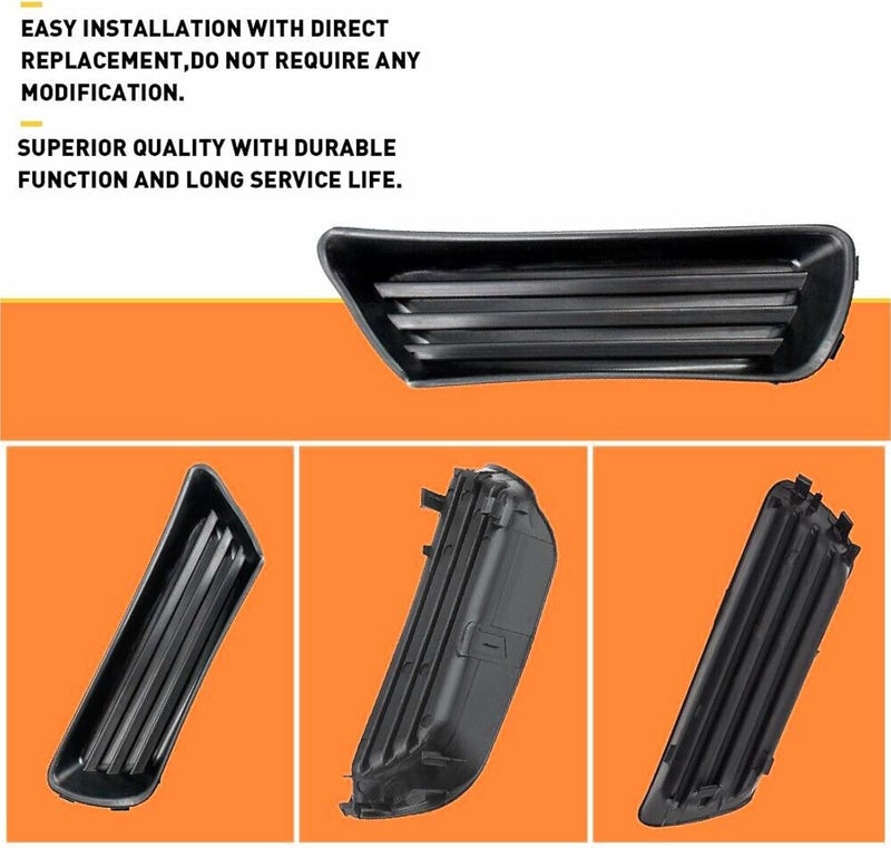 BST BSSP Front Bumper Fog Light Covers for Toyota Camry - Image 4