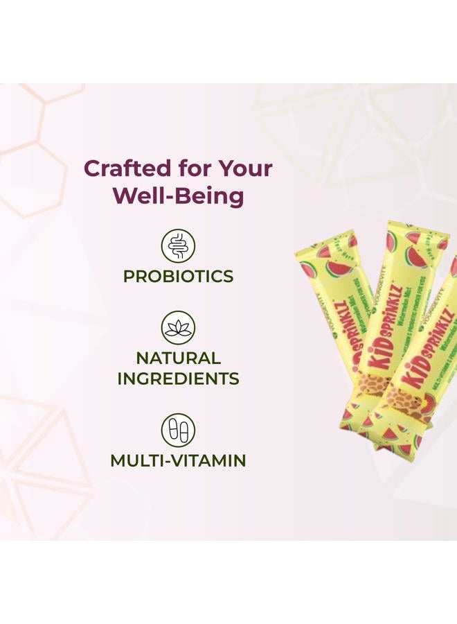 youngevity Kidsprinklz Watermelon Mist - Multi-vitamin Powder, 60g (2.1oz) - Image 5