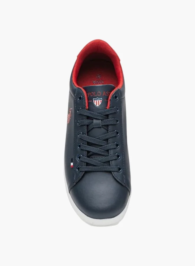 U.S. Polo Assn. Men's Logo Detail Lace-Up Sneakers