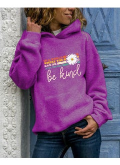 purple hooded