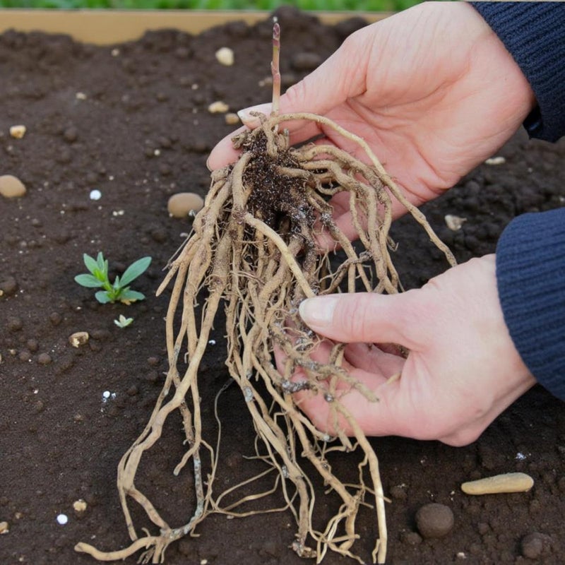 Asparagus Crown Roots for Planting - Premium Quality Easy Grow Vegetable Perennials - Quick Establishment & High Yielding Spears for Kitchen Gardens & Allotments (1, Pacific Purple) - Image 2