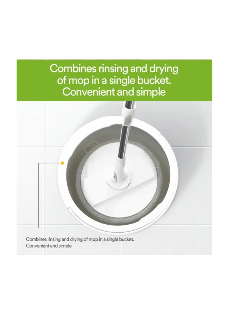 T6 Single Spin Mop & Bucket Set