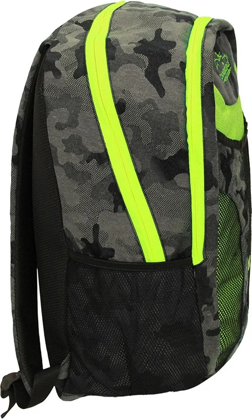 كامبريدج بولو كلوب Unisex Backpack with Side Pocket, Waterproof Fabric Base and Back Shock Absorbing Support