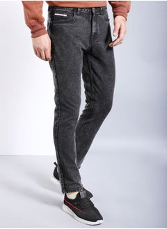 The Indian Garage Co Men Slim Fit Solid Mid-Rise Stretchable Jeans  - Image 3