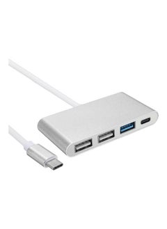 NIBEMINENT USB 3.0 Hub Silver  - Image 1