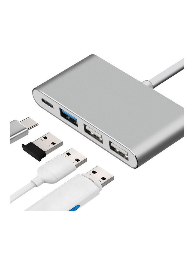 NIBEMINENT USB 3.0 Hub Silver - Image 3