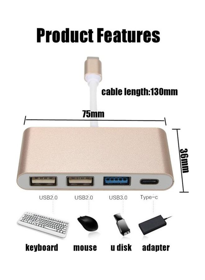 NIBEMINENT USB 3.0 Hub Silver - Image 4