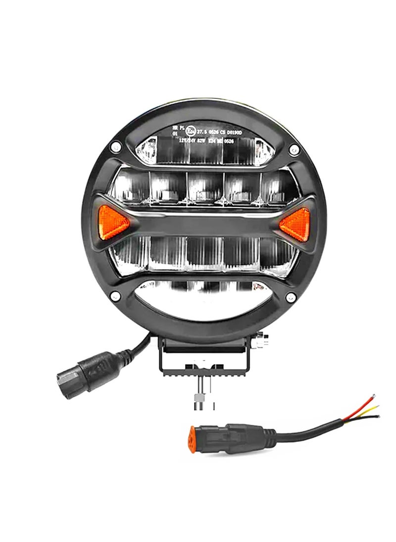 Toby's Toby's 7 Inch LED Round Driving Offroad Lights Led Work Lights for Trucks Pickup Jeep Wrangler/2Pieces  - Image 2