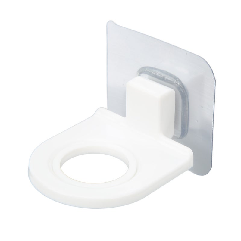 Soap Liquid Hook Self Adhesive Wall Mounted Shower Gel Bottle Rack Shampoo Holder for Bathroom - Image 1