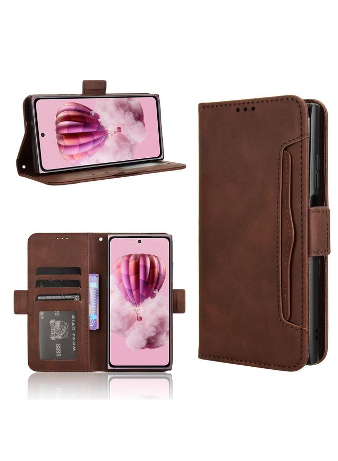 The Bros Phone Case For HMD Skyline Skin Feel Calf Texture Card Slots Leather Phone Phone Case - Image 1