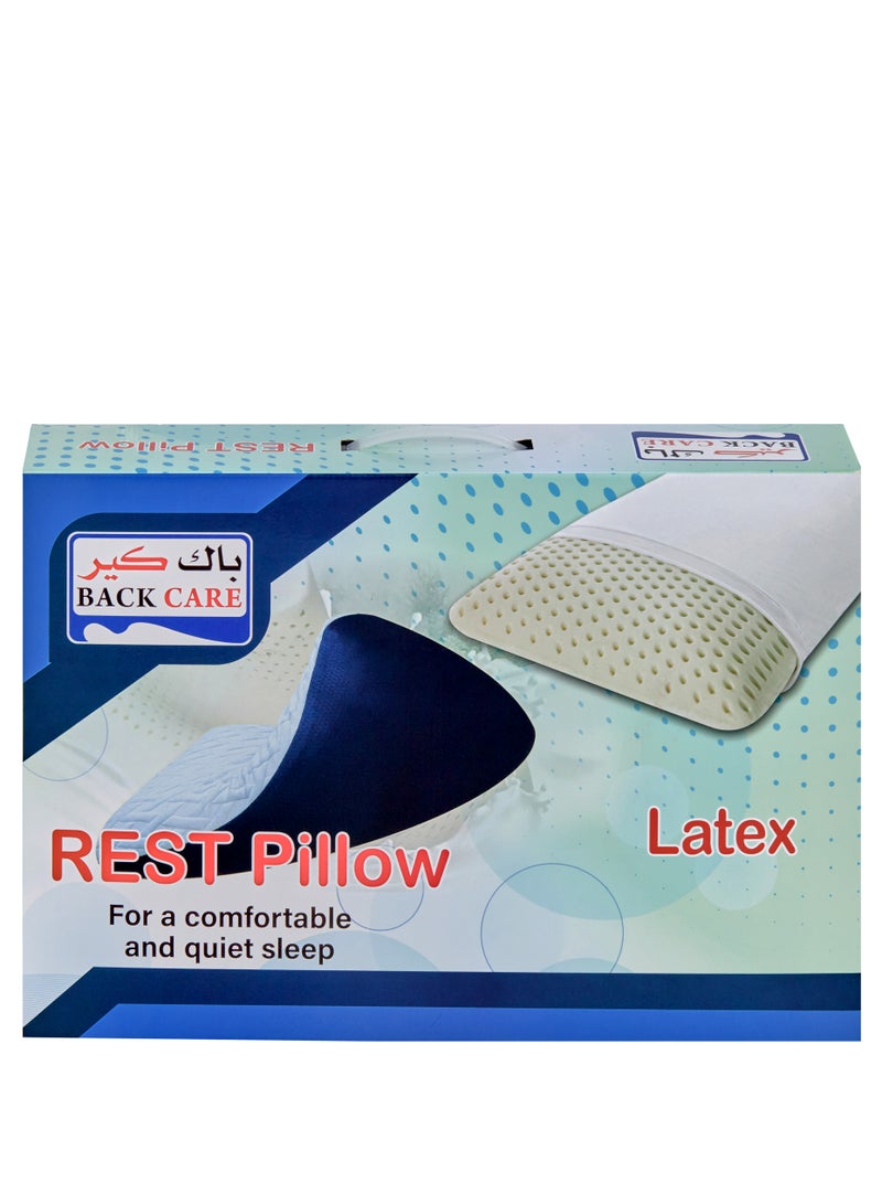 Back Care | Rest Hotel Pillow - Luxury Down Alternative Filling Pillow Soft Brushed Microfiber Top, Anti Allergy Bed Pillows, Ultra-soft Microfiber Strip Hotel pillow for Ultimate Comfort and Support - Image 4