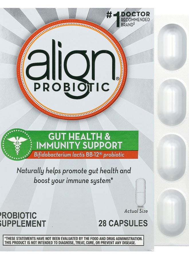 Align Probiotics Gut Health & Immunity Support 28 Capsules 