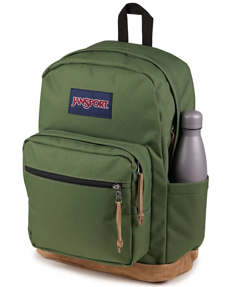 JANSPORT Right Pack Large Premium Fabric Unisex Laptop Backpack - Cargo Green