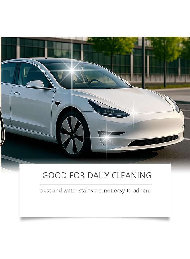 KASTWAVE Ceramic Top Coat Spray For Cars, Waterless Wash & Hydrophobic Protection, High-Gloss Finish, Instant Shine, Includes Towel & Sponge, Car Detailing Solution - Image 2