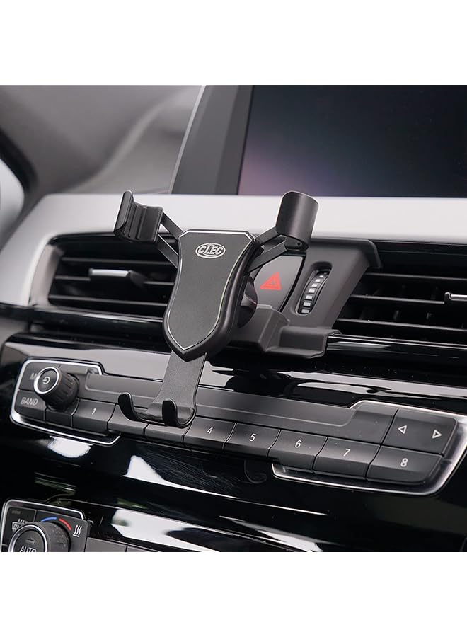 Green Tiger Phone Holder Fit for BMW X1/X2, 4-6.7 Inch Smartphones, Air Vent Car Mount, One-Handed Operation, No Drilling Required, Easy Installation, Adjustable Viewing Angle, 100%