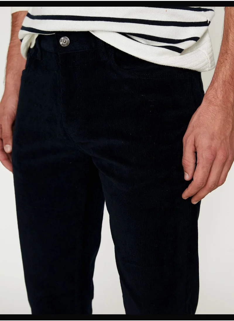 KOTON Basic Gabardine Trousers Slim Fit