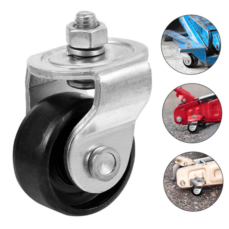 3pcs Heavy Duty Jack Caster Wheels for Floor Jack Swivel Replacement Easy Install - Image 4