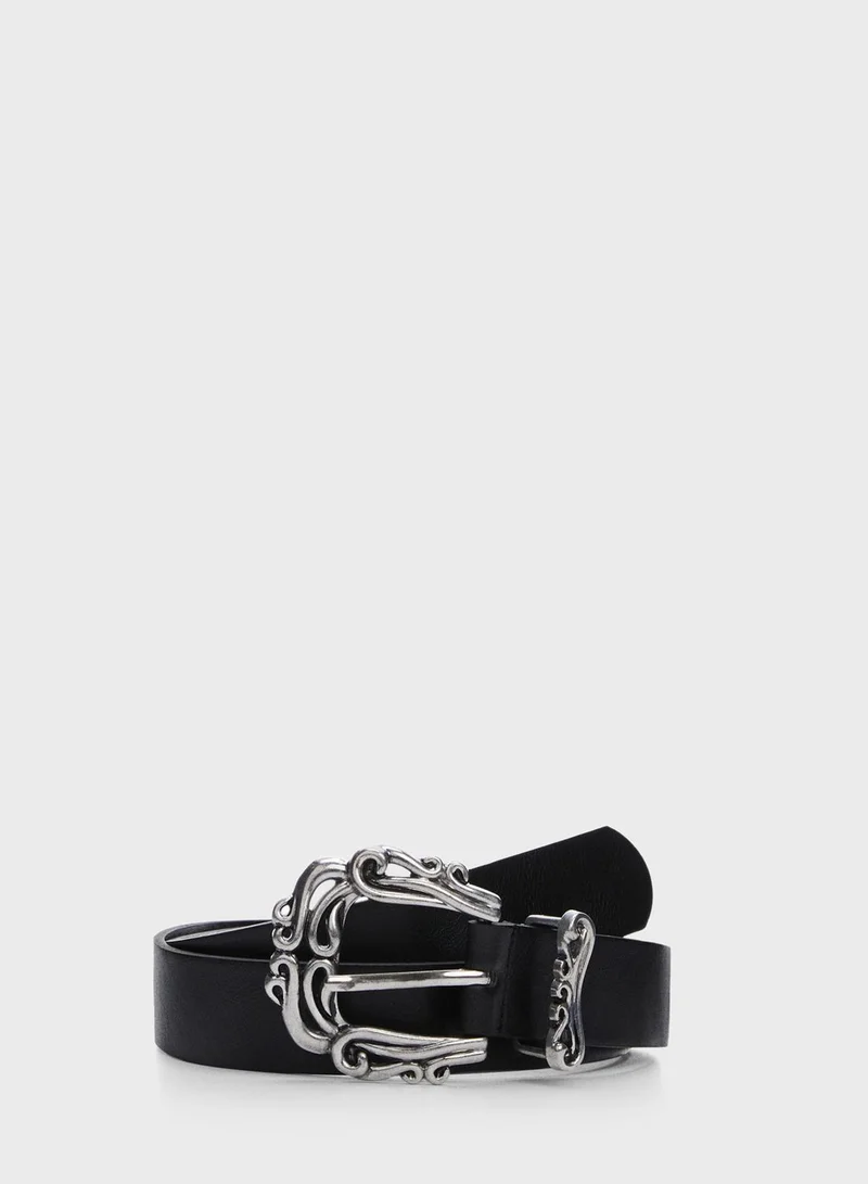 MANGO Anicet Allocated Hole Belts