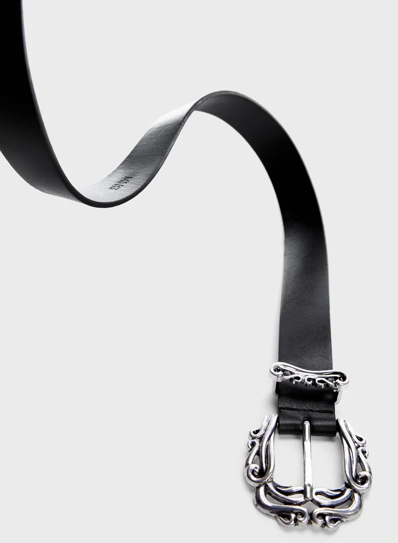 MANGO Anicet Allocated Hole Belts