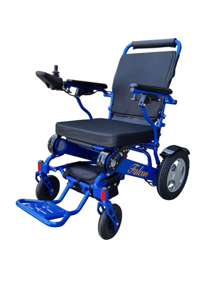 Gilani Mobility - Wheelchair Adjustable Backrest Light Folding Electric Wheelchair - FALCON 69X88X43 - Image 1