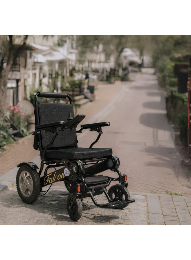 Gilani Mobility Falcon Electric Wheelchair – Lightweight, Foldable & Adjustable - Image 1