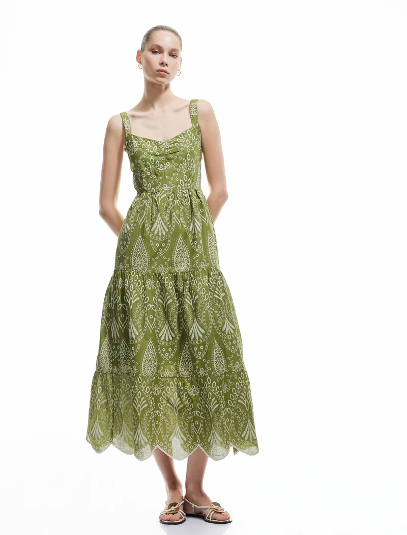 كوتون Maxi Dress