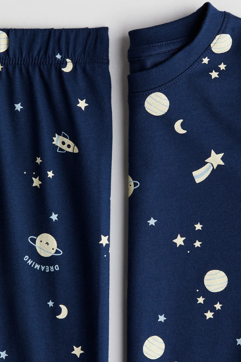 H&M Patterned jersey pyjamas