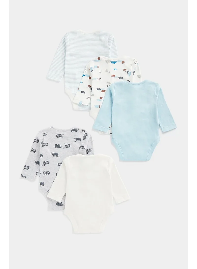 mothercare Infant 4 Pack Assorted Bodysuits