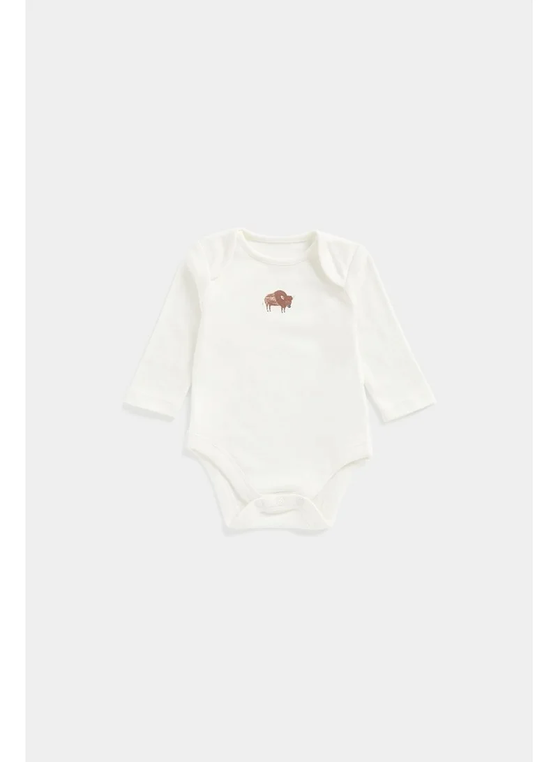 mothercare Infant 4 Pack Assorted Bodysuits