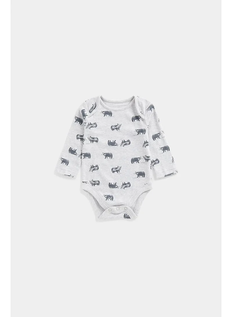 mothercare Infant 4 Pack Assorted Bodysuits