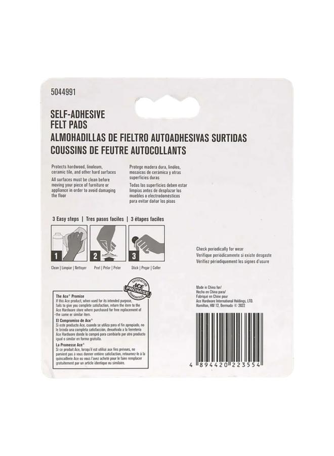 ACE Self-Adhesive Heavy-Duty Easy Installing Round Protective Felt Pads Beige - Image 2