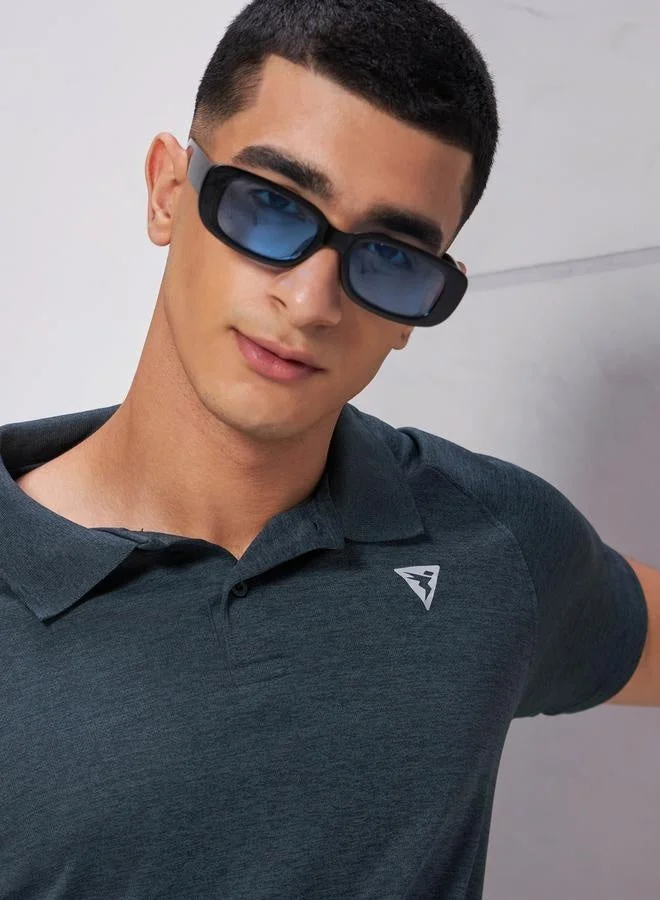 Technosport Solid Short Sleeve Polo T-Shirt