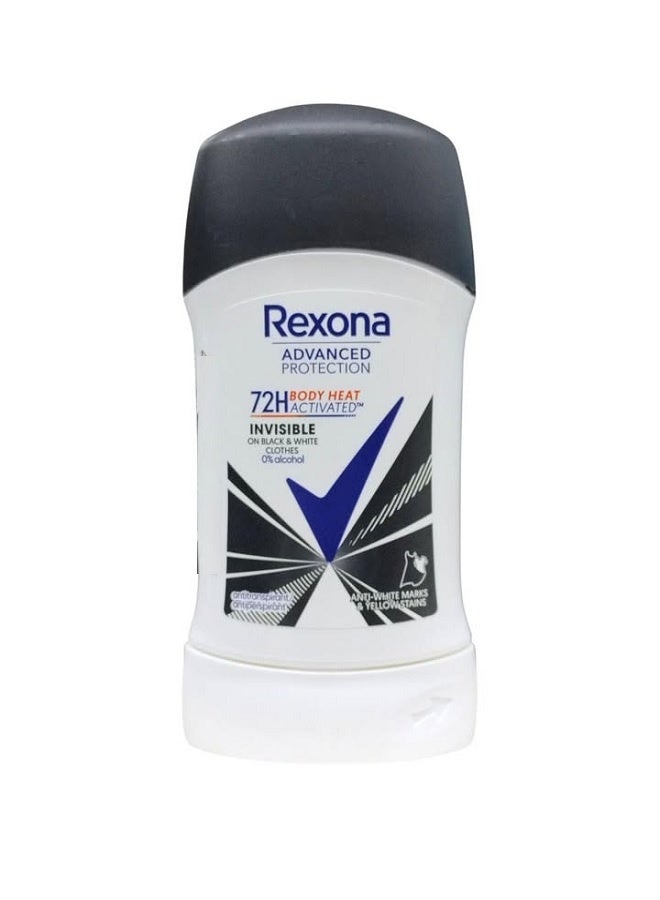 Rexona Deodorant Stick invisible on black & white clothes 50ml - Image 1