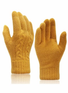 SYOSI Women Touch Screen Gloves - Winter Warm Gloves Touchscreen Mittens Thermal Fleece Lined Knitted Gloves for Outdoor  - Image 1