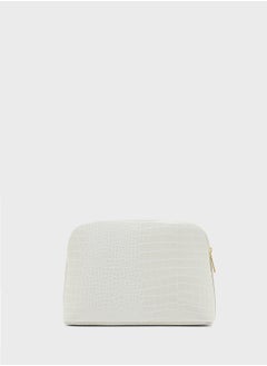 تيد بيكر Croc Detail Debossed Makeup Bag  - Image 3