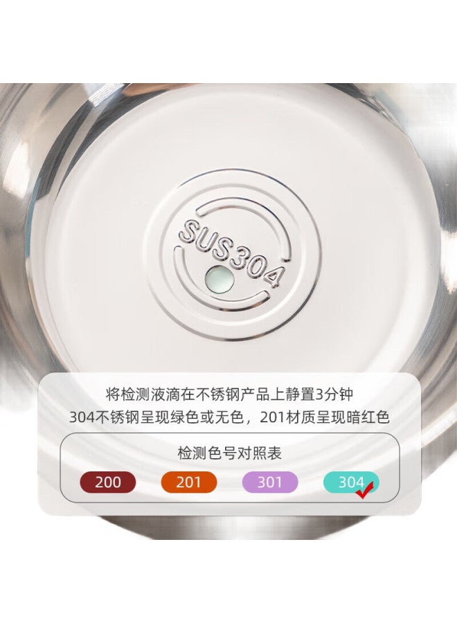 GRASEY Guangyi 304 Stainless Steel Ramen Bowl, Large Capacity Small Size Lunch Box For Students And Office Workers, Black With Spoon And Chopsticks Gy7347 - Image 2