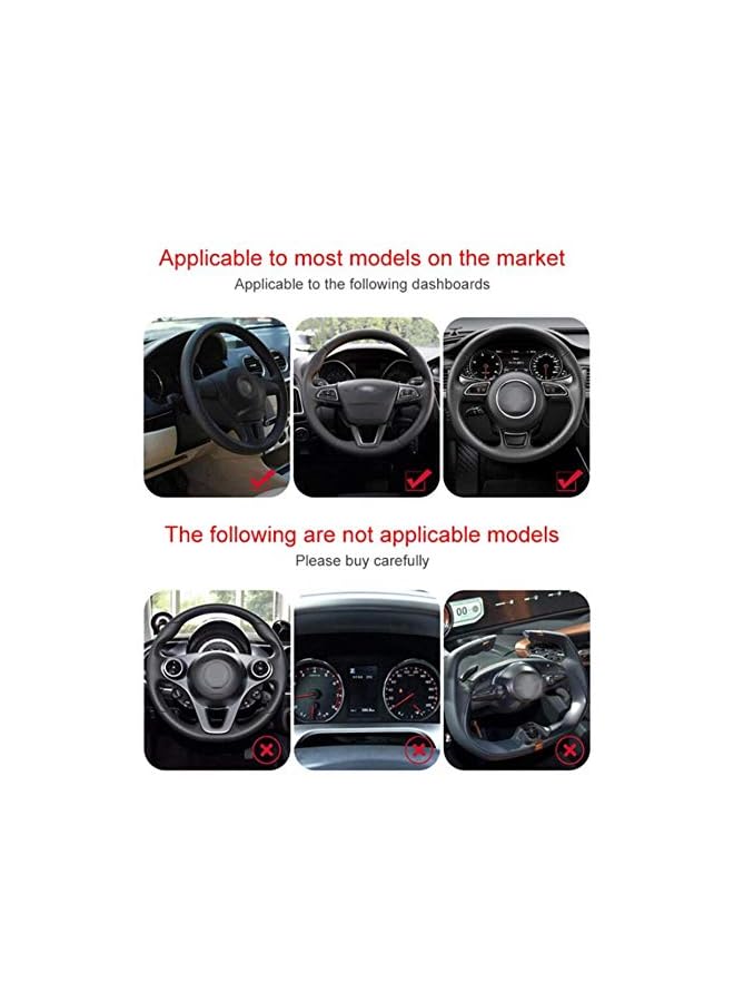 PROMASS Degree Car Jaguar Bracket Cell Mount Stand, Car Dashboard Phone Holder Multi-function Universal GPS Stand buckle Bracket black  - Image 3