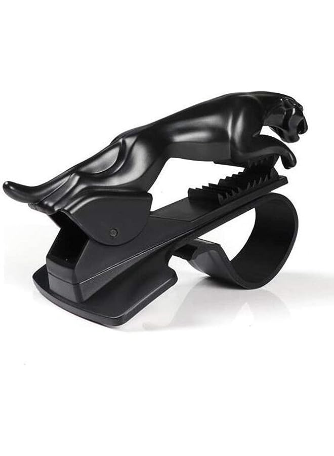 PROMASS Degree Car Jaguar Bracket Cell Mount Stand, Car Dashboard Phone Holder Multi-function Universal GPS Stand buckle Bracket black  - Image 1
