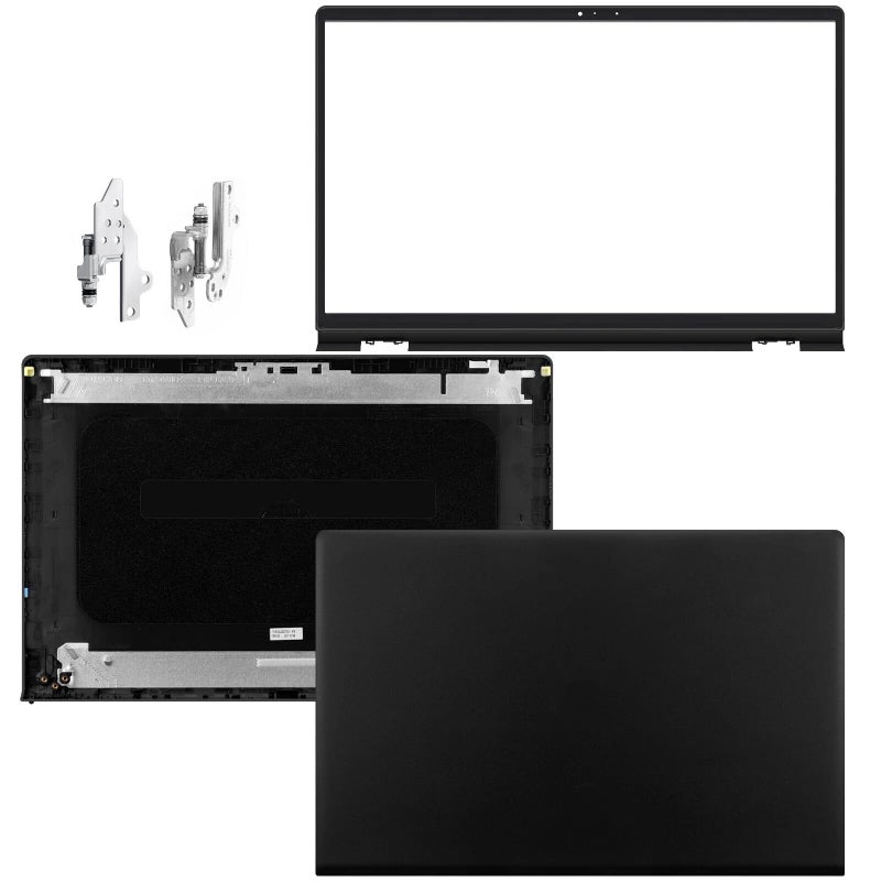 Konohan 4 Pack Replacement LCD Back Laptop Computer Replacement Parts Cover Top Case Lid Front Bezel with Hinges Compatible with Dell Inspiron 15 3510 3511 3515 3520 3525 00WPN8 - Image 5