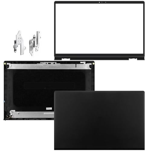Konohan 4 Pack Replacement LCD Back Laptop Computer Replacement Parts Cover Top Case Lid Front Bezel with Hinges Compatible with Dell Inspiron 15 3510 3511 3515 3520 3525 00WPN8 - Image 1