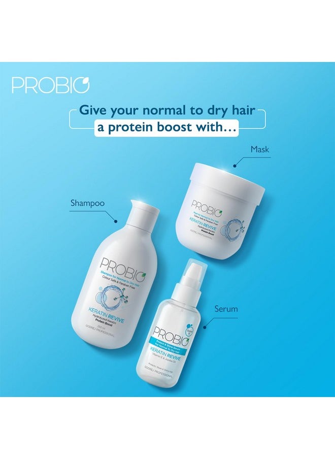 Godrej Professional - Probio Keratin Revive Shine Serum (100Ml) | No Sulphate | No Paraben | No Sls | No Sles | With Jojoba Oil | Uv-Protect Formula - Image 1