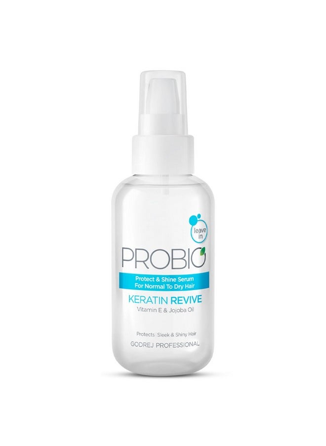 Godrej Professional - Probio Keratin Revive Shine Serum (100Ml) | No Sulphate | No Paraben | No Sls | No Sles | With Jojoba Oil | Uv-Protect Formula - Image 1