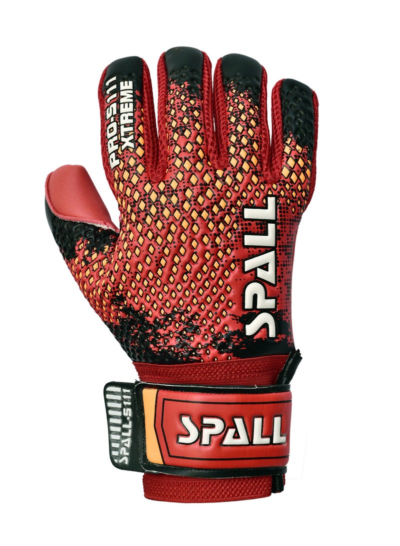 Spall Goalkeeper Gloves With Strong Grip Palms To Give Hand Finger Protection To Prevent Injuries For Football Soccer Goalie Training Gloves  - Image 2