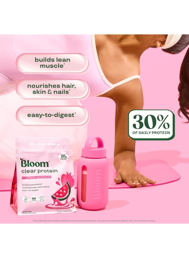 Bloom Clear Protein Collagen 250g Strawberry Watermelon - Image 3