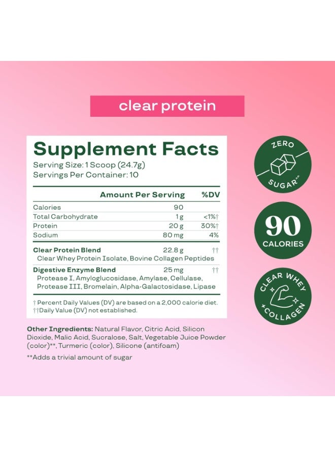 Bloom Clear Protein Collagen 250g Strawberry Watermelon - Image 5