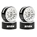 MEUS RACING 07 Beadlock Wheels Rims Wheel for Axial SCX30 Redcat Ascent32 130 132 RC Crawler Upgrades Type C Silver - Image 2