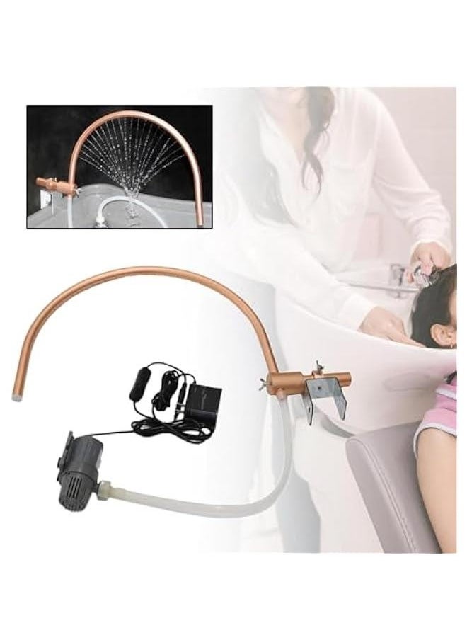 Generic - Adjustable Water Circulation System for Shampoo Bowl Bed - Enhance Your, Fits Less Than 3.7cm Tube, Copper - Image 1