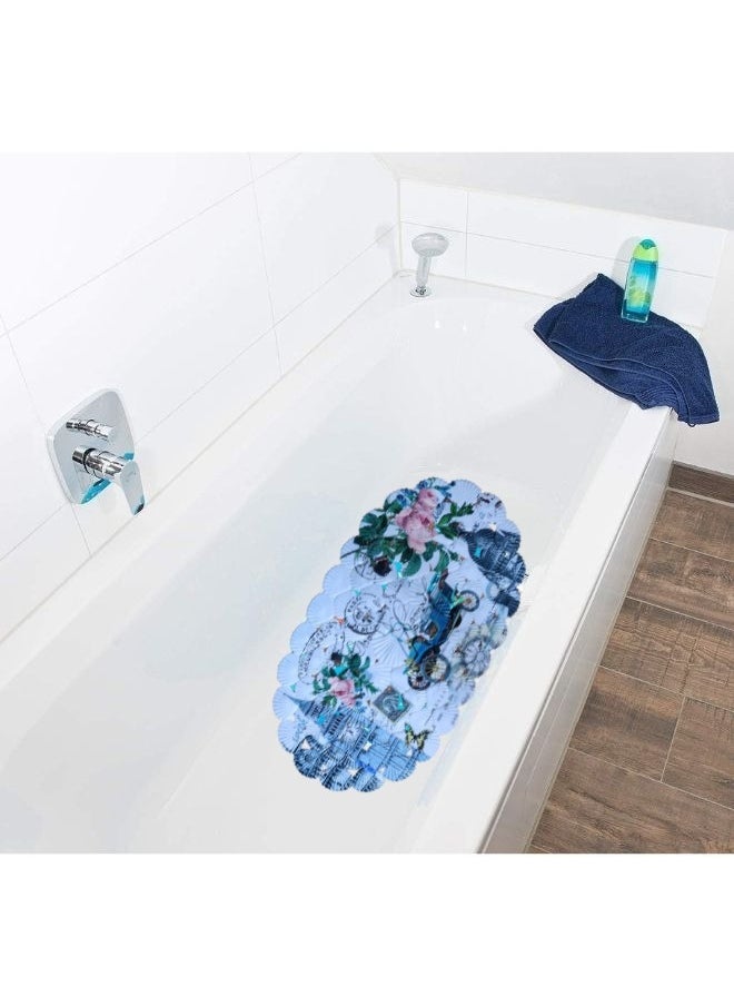 FALMER - Seashell Bathroom Mat Non-Slip Stylish Design 68*38Cm - Image 1